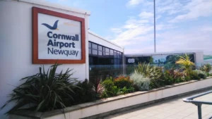 Aer Lingus NQY terminal – Cornwall Airport